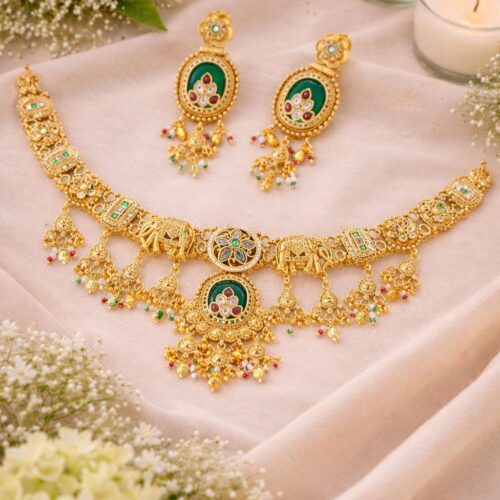 Meherbaan Shahi Necklace Set