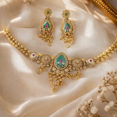 Noor-e-Panna Choker Set