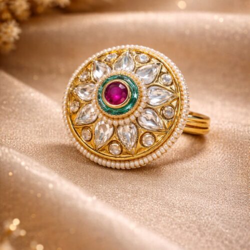 Kundan Luxe Ring