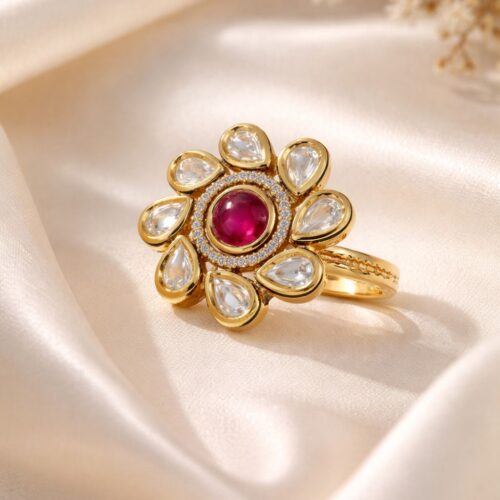 The Maharani Polki Ring