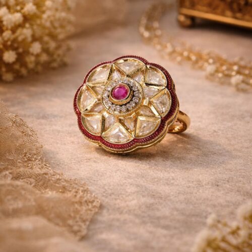 Surkh Petal Ring
