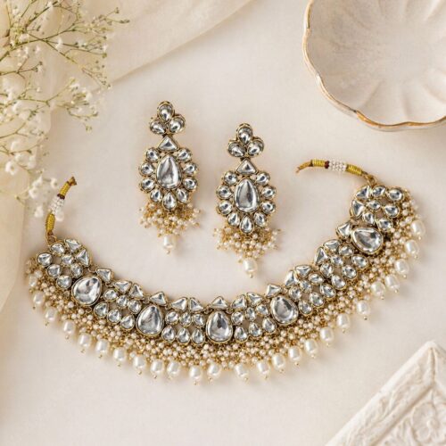 Crystal Drape Necklace