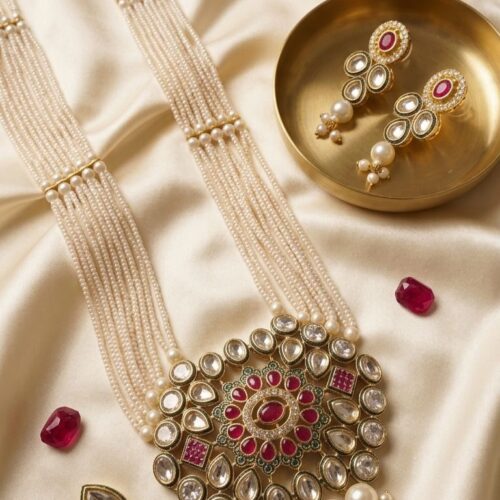 Twilight Kundan Necklace Set