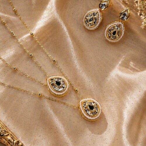 Kundan Glow Layers Necklace Set