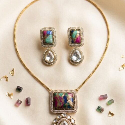 Noor-e-Rang Necklace Set