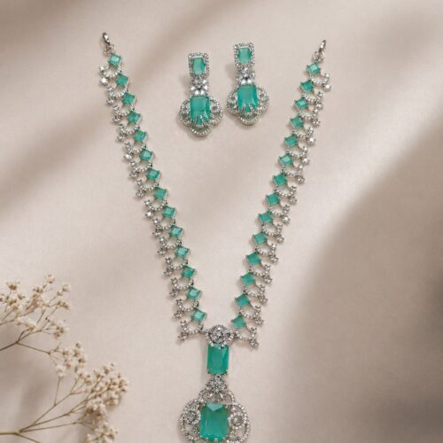 Ocean Silk Elegance Necklace Set