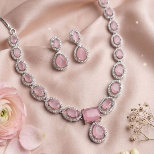 Pink Serenade Necklace Set