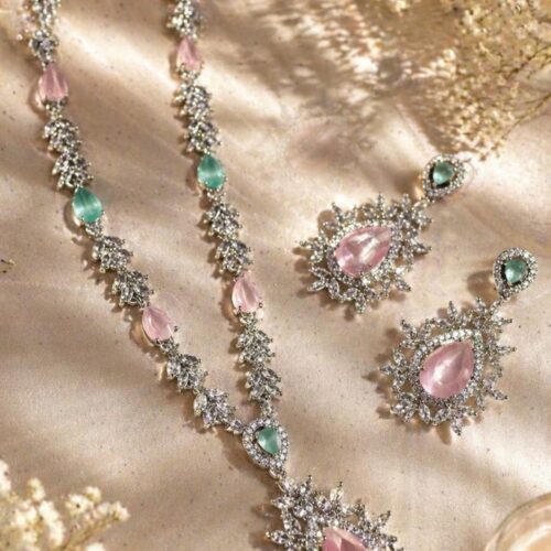 Blush Mint Luxe Necklace Set